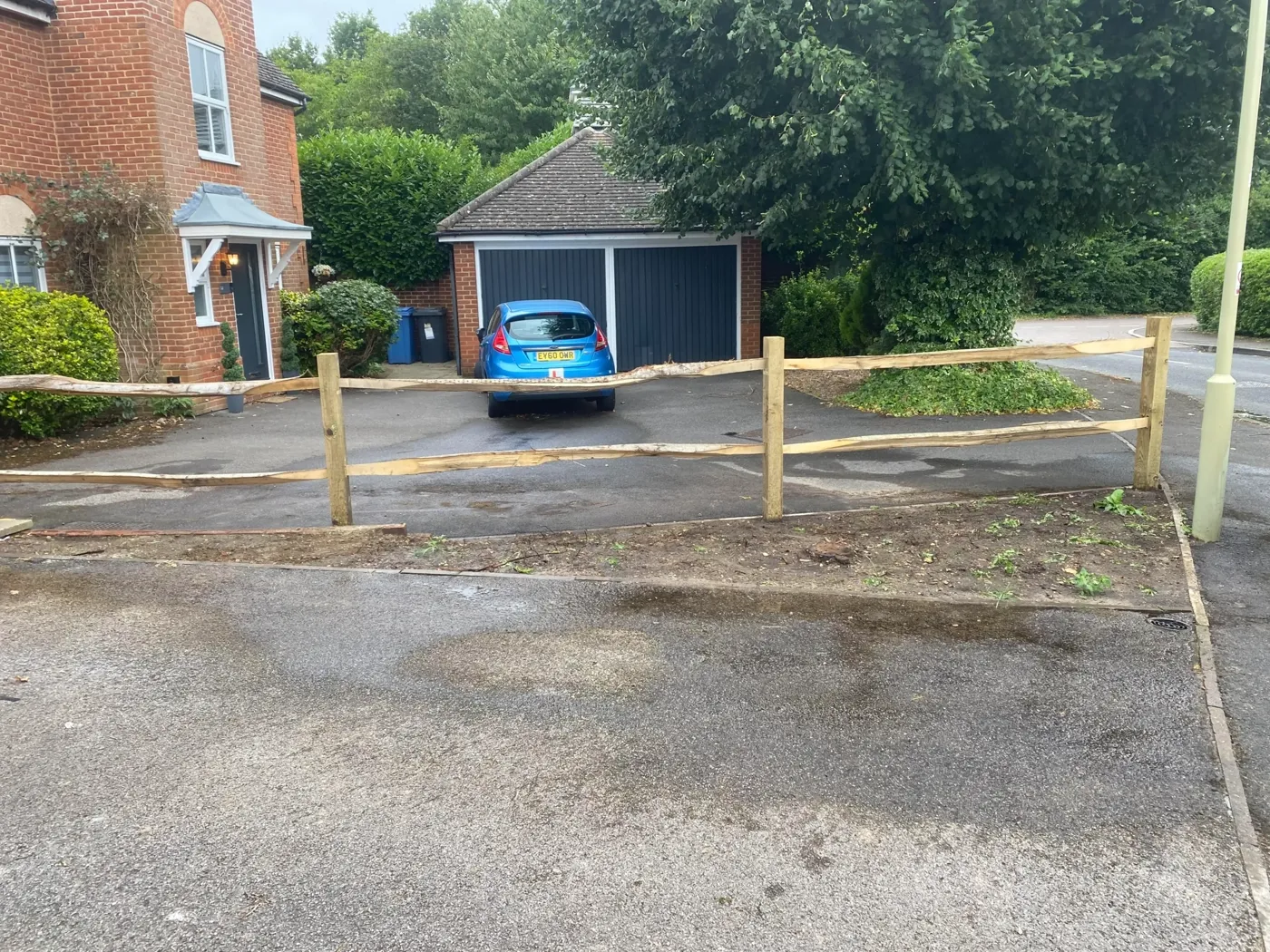 Fence installation project